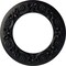 Ekena Millwork Ribbon with Bow Ceiling Medallion (Canopies up to 7 1/2"), 12 1/4"OD x 7 1/2"ID x 7/8"P, Steel Gray CM12RISGS - alternate 1